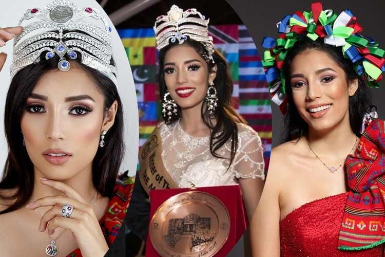 The Miss Globe 2019 Alejandra Diaz de Leon from Mexico