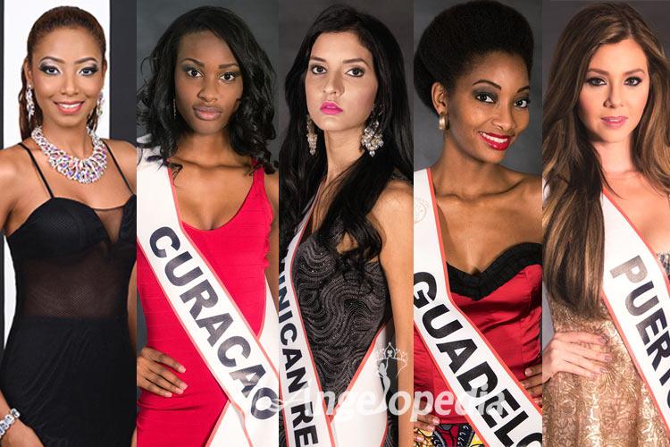 Caribbean Beauties at Miss Intercontinental 2015