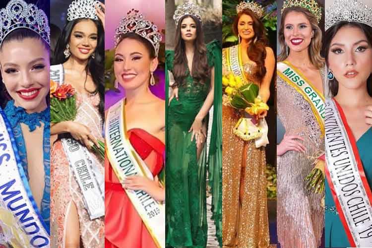 Team Chile for International Beauty Pageants 2019