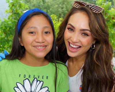 Miss Universe 2022 R'Bonney Gabriel visits Guatemala with reigning Miss USA and Miss Teen USA for Smile Train