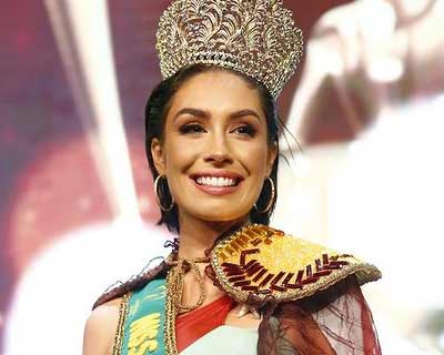 Jessica Pedroso crowned Miss Brasil Terra 2022