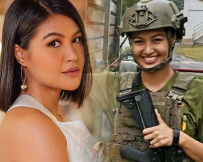 Reina Hispanoamericana 2017 Winwyn Marquez secures the top position at marine reservist training