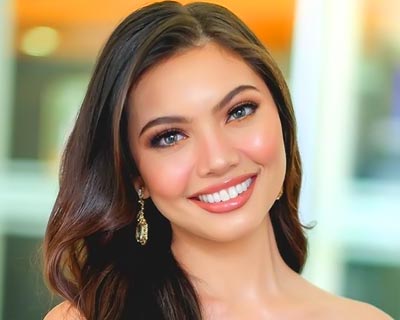 Filipina Maureen Montagne starts-off her journey at Binibining Pilipinas 2020