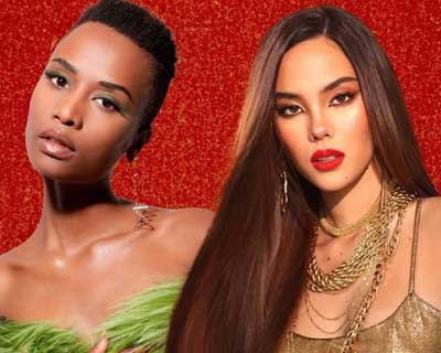 Miss Universe queens Catriona Gray and Zozibini Tunzi turn backstage presenters for Miss South Africa 2021