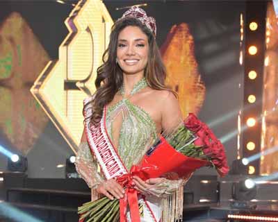 Maricielo Gamarra of Peru crowned Reina Hispanoamericana 2023/24