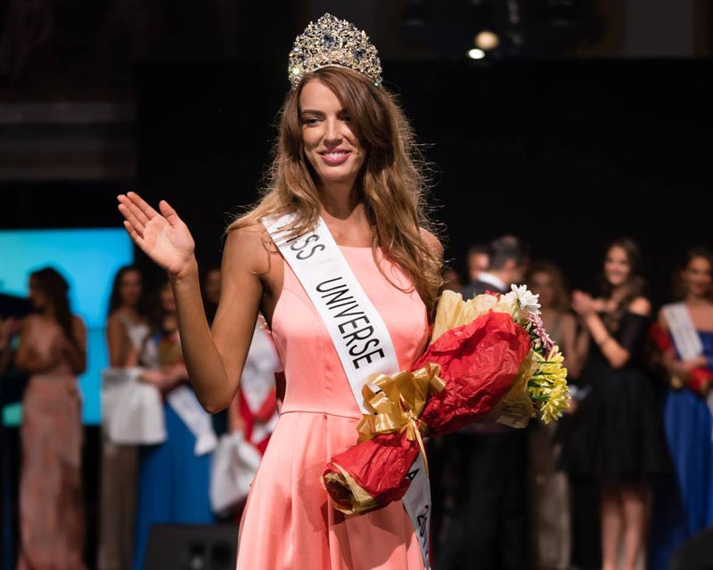 Ioana Mihalache crowned Miss Universe Romania 2017