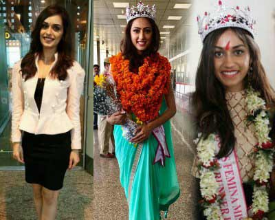Femina Miss India 2017 Beauties receive a Grand Homecoming