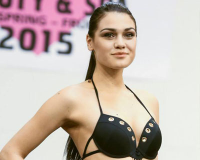 Czech Miss 2015 Finalists showcase SPRING 2015 lingerie and swimwear collection