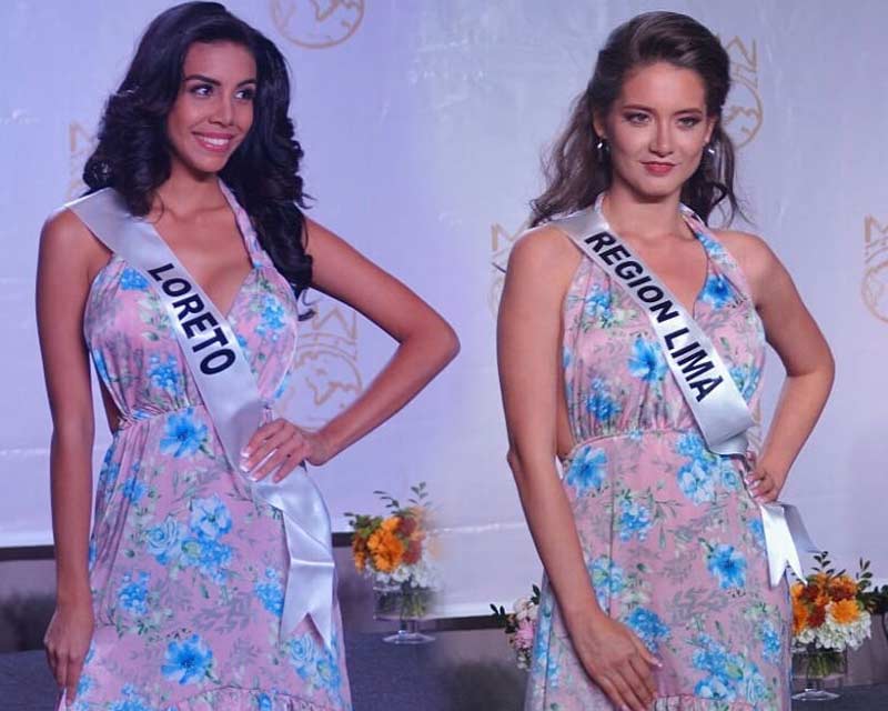 Meet the contestants for Miss World Peru 2018