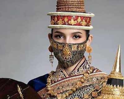 Laos’ Christina Lasasimma reveals her national costume for Miss Universe 2020