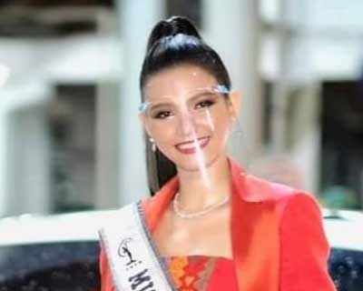 Laos’ Christina Lasasimma sets off to USA for Miss Universe 2020