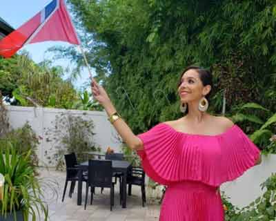 Miss World Trinidad and Tobago 2021 Jeanine Brandt sets off to Puerto Rico for Miss World 2021