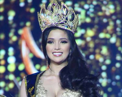 Single mother Eileen Gonzales crowned Miss Global Philippines 2018