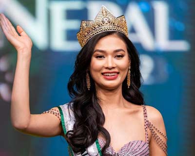 Raina Majgaiya crowned Miss Nepal Earth 2023