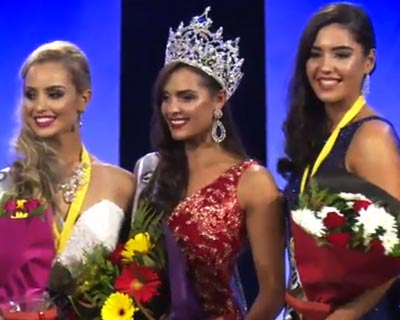 Karla de Beer crowned as Miss World New Zealand 2016