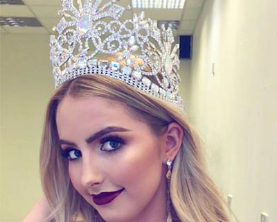 Christie Van Schalkwyk crowned Miss Earth Northern Ireland 2018