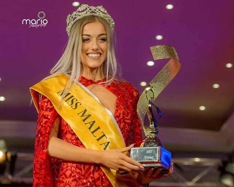 Yanika Azzropardi crowned Miss Malta 2017 for Miss Earth 2018