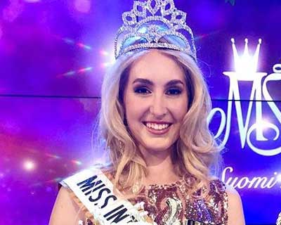 Anna Merimaa crowned Miss International Finland 2020