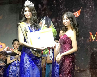 Haruka Oda Crowned Miss Grand Japan 2018