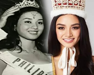 Filipina winners at Miss International