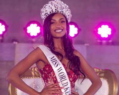 Sharon Obara crowned Miss World Kenya 2021