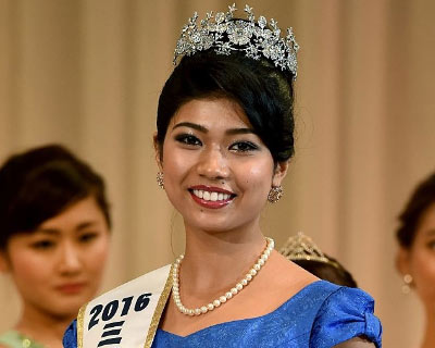 Priyanka Yoshikawa crowned as Miss World Japan 2016