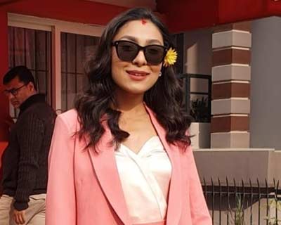 Nepal’s Anushka Shrestha departs to London for Miss World 2019