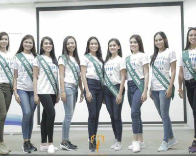 Miss Philippines Earth 2017 candidates go through Pre-judging competitions
