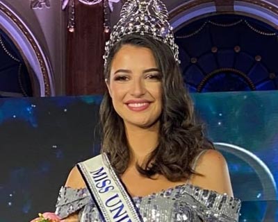 Ora Ivanišević crowned Miss Universe Croatia 2021