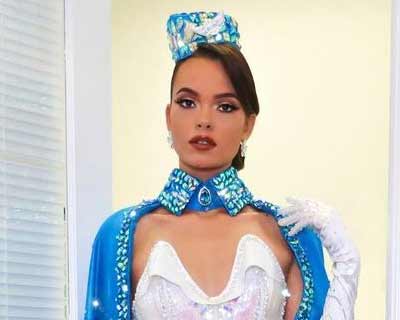 Curacao’s Chantal Wiertz reveals her national costume ‘Margareth Abraham: The Unforgettable Hero’ for Miss Universe 2020