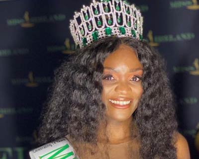 Pamela Uba crowned Miss Ireland 2021