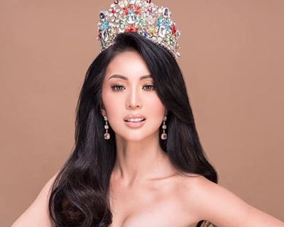 Miss Philippines Earth 2019 Janelle Lazo Tee prepares herself to crown the next Miss Philippines Earth