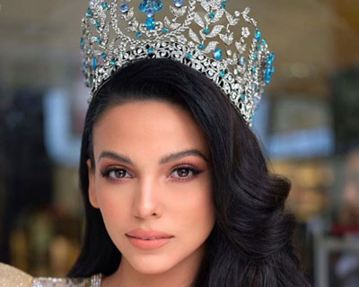 Miss Supranational 2018 Valeria Vasquez departs for her European Tour