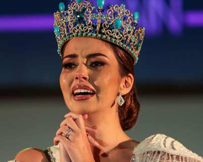 Corina Mrazek crowned Miss World Spain 2023