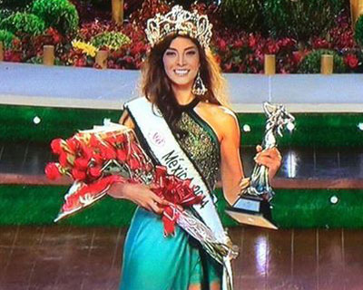 Wendolly Esparza Delgadillo is crowned Nuestra Belleza México 2014