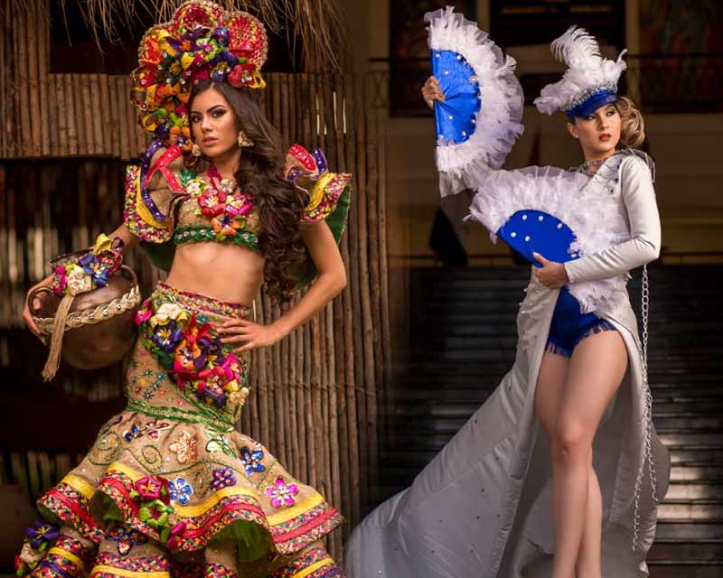 The divas of Miss Nicaragua 2018 dazzle in National Costumes!