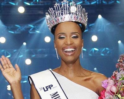 Zozibini Tunzi crowned Miss South Africa 2019