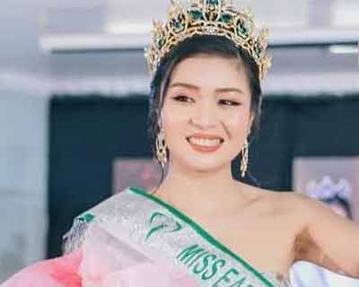 Thawn Han Thar crowned Miss Earth Myanmar 2022