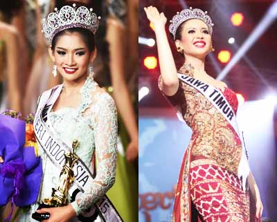 Indonesian beauties performances at International pageants