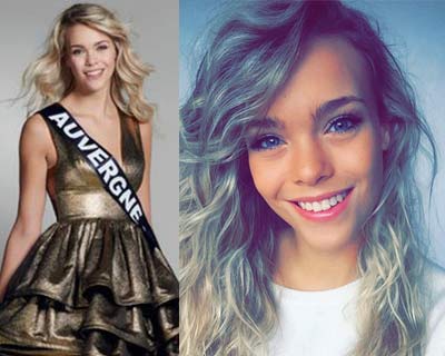 Oceane Faure crowned as Miss Auvergne 2016 for Miss France 2017