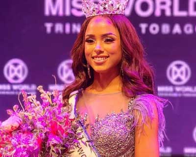 Aché Abrahams crowned Miss World Trinidad & Tobago 2022