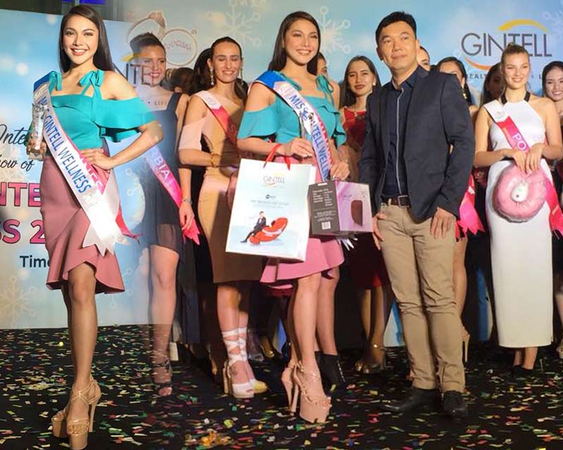 Jannie Loudette of Philippines wins Miss GINTELL Wellness Award at Miss Tourism International 2017