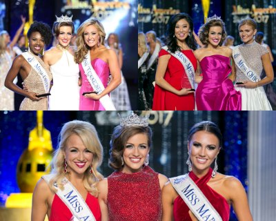 Miss America 2017 Preliminary Competition Winners