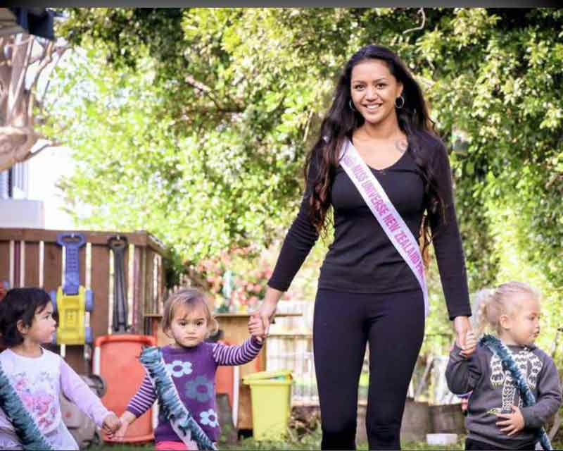 Harlem-Cruz Atarangi Ihaia’s admirable efforts towards achieving the title of Miss Universe New Zealand 2017