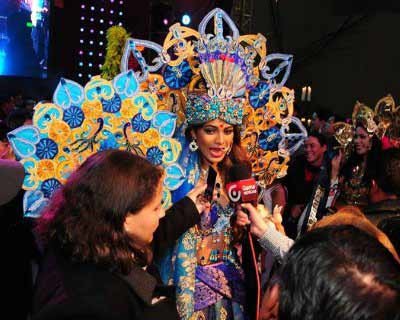 Miss United Continents 2016 Best National Costume Award goes to India