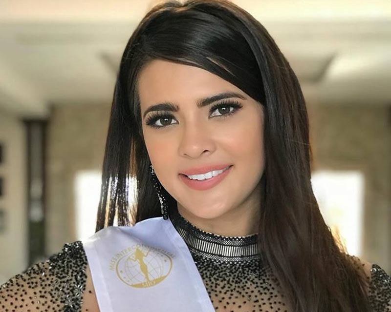 Katarina Rodriguez arrives in Egypt for Miss Intercontinental 2017