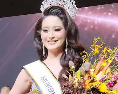 Cassandra Yap is Miss International Malaysia 2023