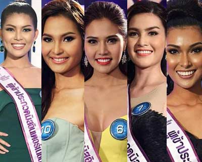 Miss International Thailand 2016 Top 5 Hot Picks