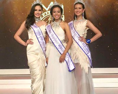 Thunchanok Moonnilta crowned Miss Thailand World 2015