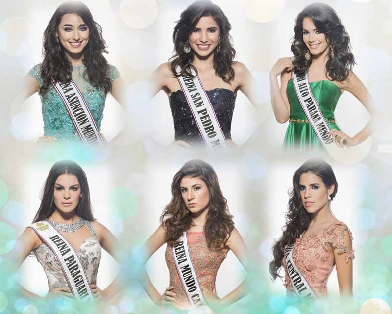 Miss World Paraguay 2017 Top 6 Favorites